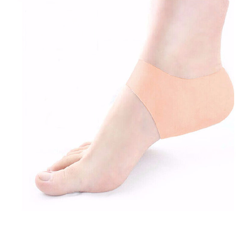 Silicone Gel Heel & Ankle Sleeve for Plantar Fasciitis